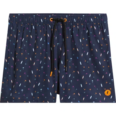 Save The Duck Ademir Swim Trunks In Blue