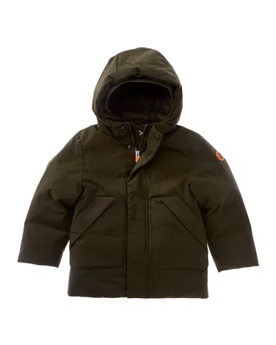 Save The Duck Kids' Albi Jacket In Green