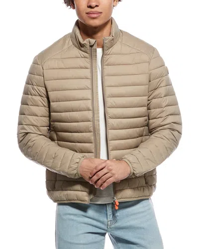 Save The Duck Alessandro Puffer Jacket In Neutral