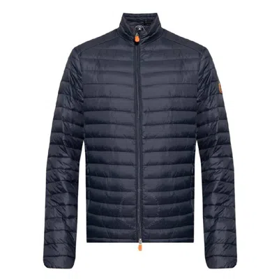 Save The Duck Alex Puffer Jacket In Blue/black