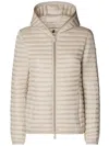 Save The Duck Alexa Giubbotto Con Cappuccio In Beige