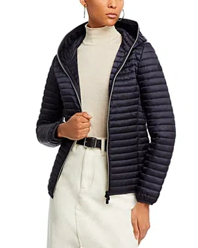 Save The Duck Alexa Quilted Coat In Black