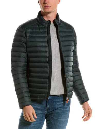 Save The Duck Alexander Basic Jacket In Green