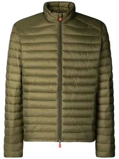Save The Duck Alexander Down Jacket In Green