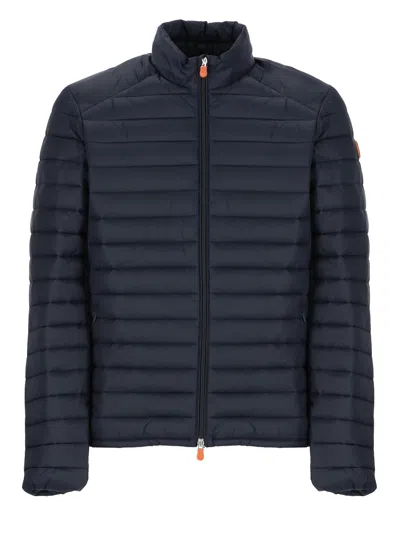 Save The Duck Alexander Padded Jacket In Blue