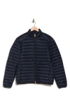 Save The Duck Alexander Puffer Jacket In Blue Black