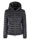 Save The Duck Alexis Hooded Quilted Jacket In Black