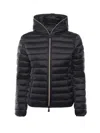 Save The Duck Alexis Nylon Down Jacket In Black