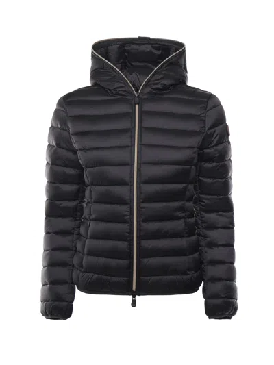Save The Duck Alexis Nylon Down Jacket In Black