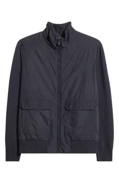 Save The Duck Alfo Hybrid Jacket In Blue