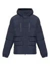 Save The Duck Alter Hooded Jacket In Blue