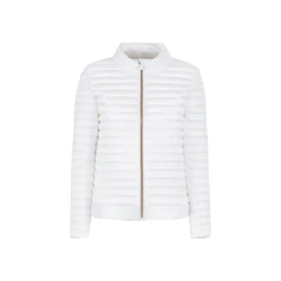 Save The Duck Alyssa Women's Light Mini Jacket In White