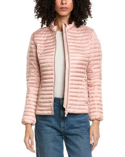 Save The Duck Andreina Jacket In Burgundy