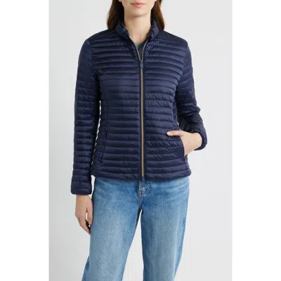 Save The Duck Andreina Water Resistant Puffer Jacket In Blue