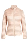 Save The Duck Andreina Water Resistant Puffer Jacket In Powder Pink