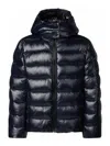 Save The Duck Animal Free Jumper Black Girl With Hood In Blue