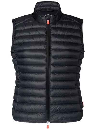 Save The Duck Charlotte Padded Gilet In Black