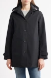 Save The Duck April Packable Hooded Jacket In Black