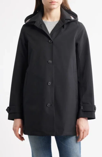 Save The Duck April Packable Hooded Jacket In Black