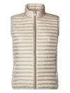 Save The Duck Arabella Gilet In Neutrals
