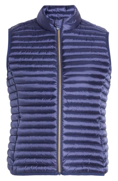 Save The Duck Arabella Water Repellent Puffer Vest In Navy Blue