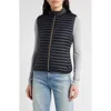 Save The Duck Arabella Water Repellent Quilted Puffer Vest In Black
