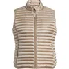 Save The Duck Arabella Water Repellent Quilted Puffer Vest In Pearl Grey
