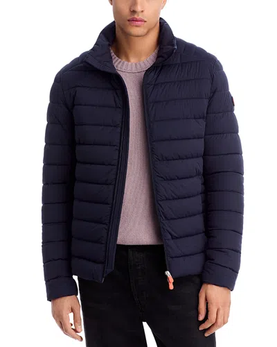 Save The Duck Ari Puffer Jacket In Blue