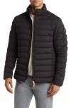 Save The Duck Ari Stretch Puffer Jacket In Black