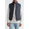 Save The Duck Ari Water Resistant Puffer Vest In Gray