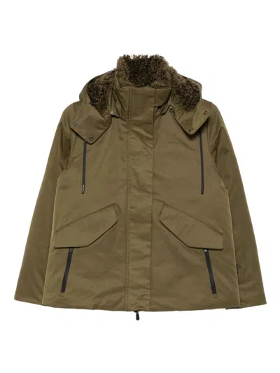 SAVE THE DUCK ARMY GREEN 'KARA' PARKA SAVE THE DUCK