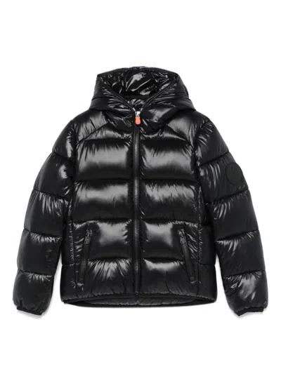 Save The Duck Artie Puffer Jacket In 黑色