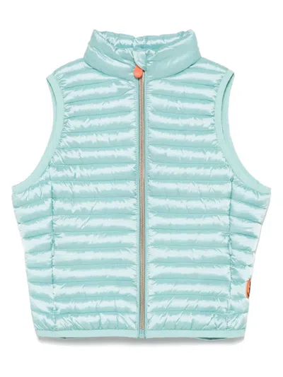Save The Duck Kids' Ava Gilet In Green