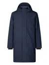 Save The Duck Barry Hooded Coat In Multi