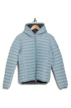 Save The Duck Basic Packable Hooded Jacket In Atitilan Grey