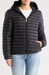 Save The Duck Basic Packable Hooded Jacket In Black
