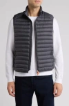 Save The Duck Basic Water Repellent Packable Puffer Vest In Storm Grey