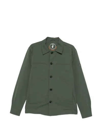 Save The Duck Basil Shirt Jacket In Green