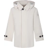 SAVE THE DUCK BEIGE FLINT TRENCH COAT FOR BOY WITH LOGO