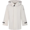 Save The Duck Beige Flint Trench Coat For Boy With Logo In Beige