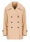 Save The Duck Beige Sofi Waterproof Jacket