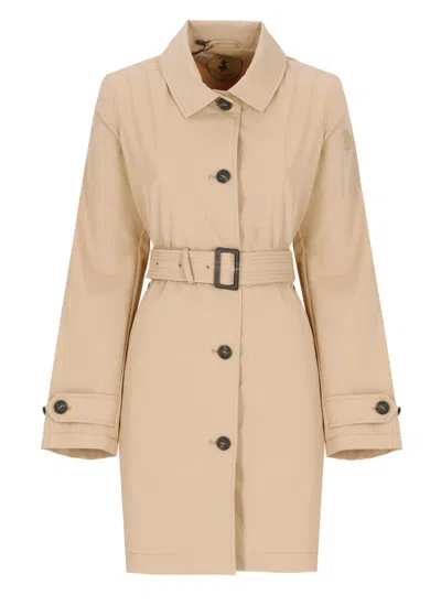 Save The Duck Beige Verve Raincoat