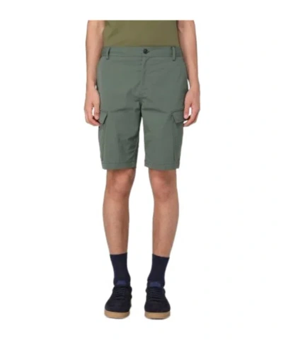Save The Duck Belt Loop Shorts In Green