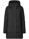 Save The Duck Bethany Waterproof Hooded Quilted Parka In Black