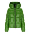 Save The Duck Biddy Green Hodded Padded Jacket