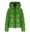 Save The Duck Biddy Green Hodded Padded Jacket