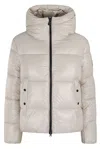 Save The Duck Biddy Padded Jacket In Rainy Beige