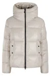 Save The Duck Biddy Padded Jacket In Rainy Beige