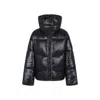 Save The Duck Black Down Jacket For Girl In Black