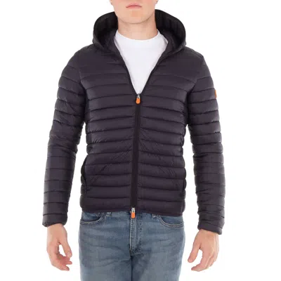 Save The Duck Black Duffy Puffer Jacket